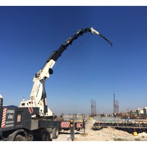 80 Tonluk Vinç İle Kolon Dikilmesi 15